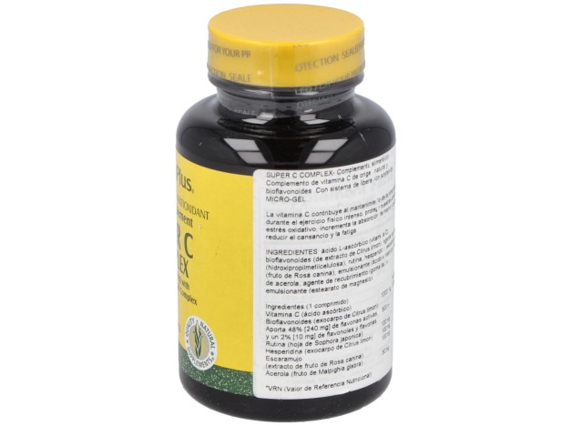 Super C Complex+Bioflavonoides(Accion Retard.)60Co