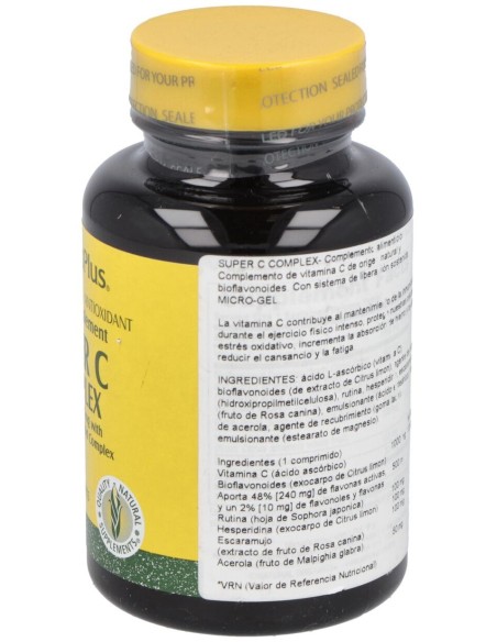 Super C Complex+Bioflavonoides(Accion Retard.)60Co