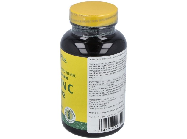 Vit. C 1000Mg.Con Escaramujo 180Comp.