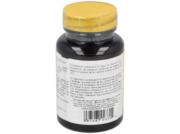 Vit. C 500Mg + Escaramujo (Accion Retard.) 90Comp