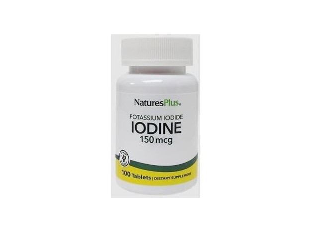 Nature'S Plus Iodine Yoduro Potásico 100Comp