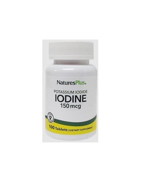 Nature'S Plus Iodine Yoduro Potásico 100Comp