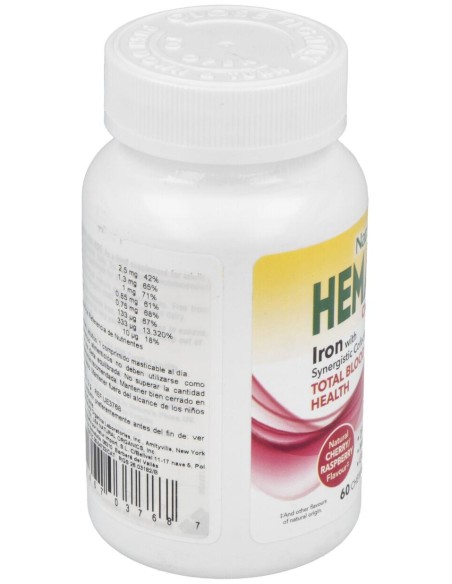 Hema-Plex Masticable 60Comp.