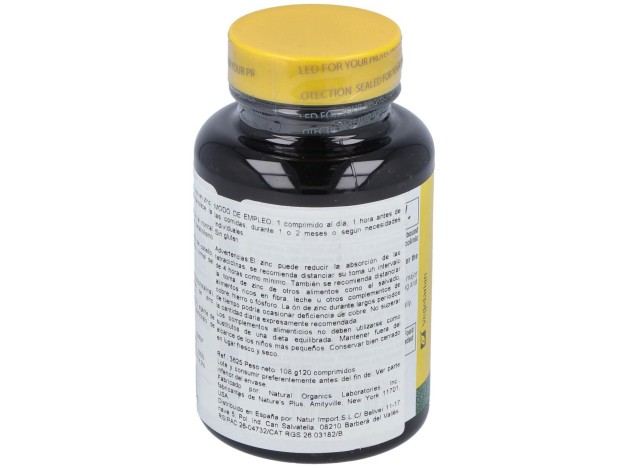 Nature'S Plus Picolinato De Zinc 120Comp