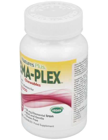Hema-Plex Masticable 60Comp.