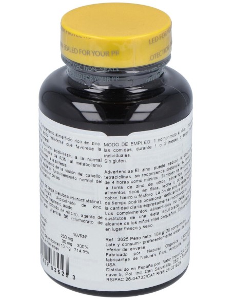 Nature'S Plus Picolinato De Zinc 120Comp