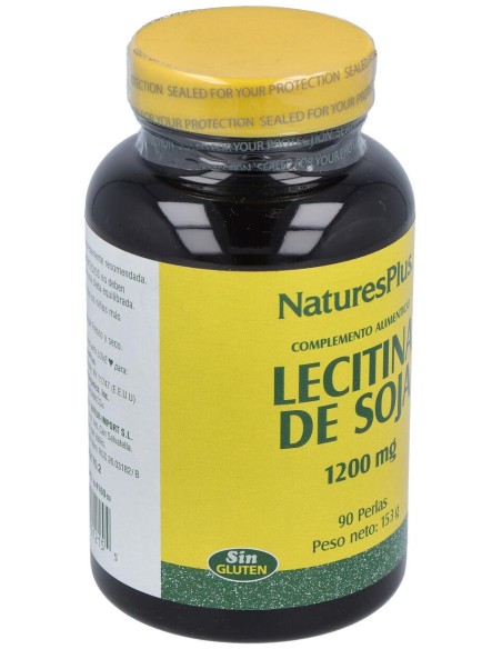 Lecitina De Soja 1200Mg. 90 Perlas