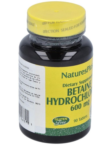 Naturesplus Betaina Hcl 600Mg 90Comp
