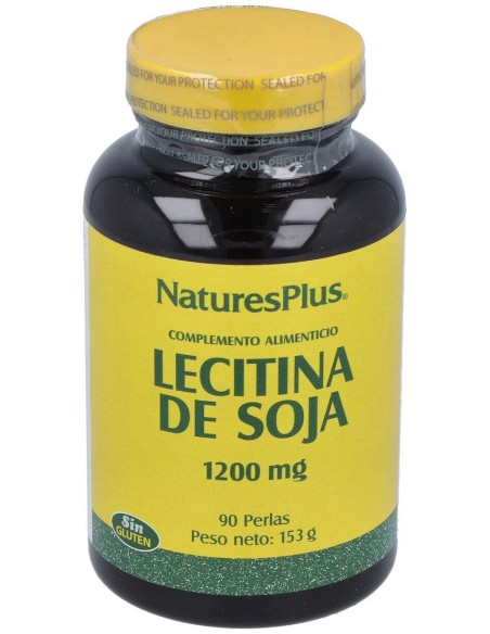 Lecitina De Soja 1200Mg. 90 Perlas