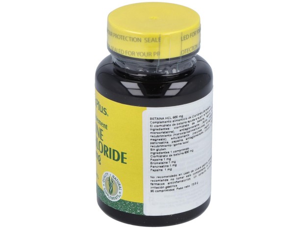 Naturesplus Betaina Hcl 600Mg 90Comp