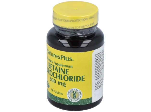 Naturesplus Betaina Hcl 600Mg 90Comp