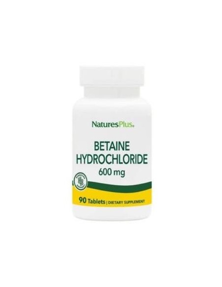Naturesplus Betaina Hcl 600Mg 90Comp