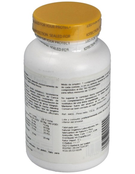 Natures Plus Nutri-Zyme 90Compr