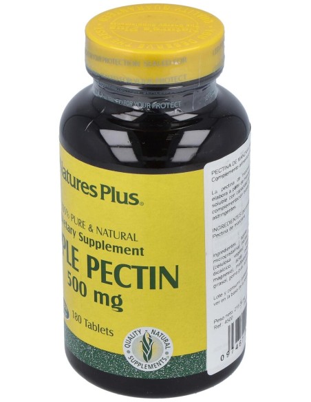 Naturesplus Pectina De Manzana 500Mg 180Comp