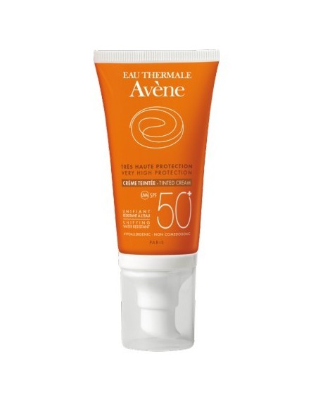 Avene Solar Cara Crema Con Color Unificadora SPF 50 50 ml