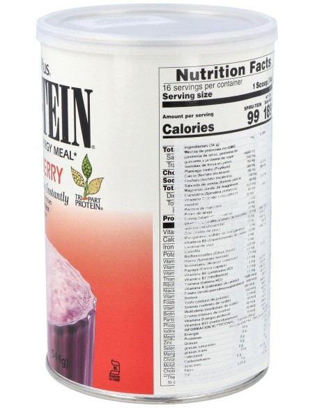 Nature'S Plus Spiru-Tein Fresa 544G