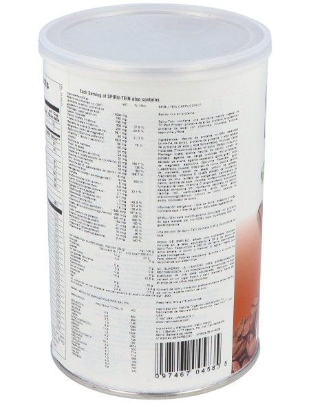 Naturesplus Spiru-Tein Cappuccino 512G