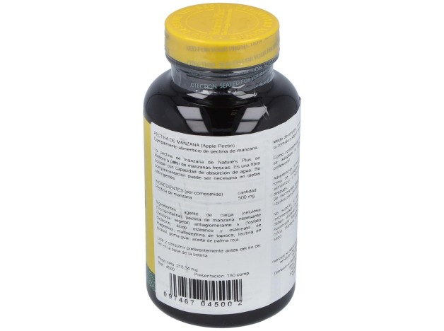 Naturesplus Pectina De Manzana 500Mg 180Comp