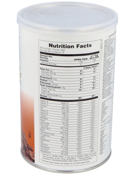 Naturesplus Spiru-Tein Cappuccino 512G