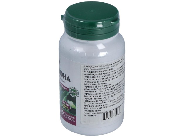 Ashwaganda Raiz 450Mg. 60Cap. Herbal Actives