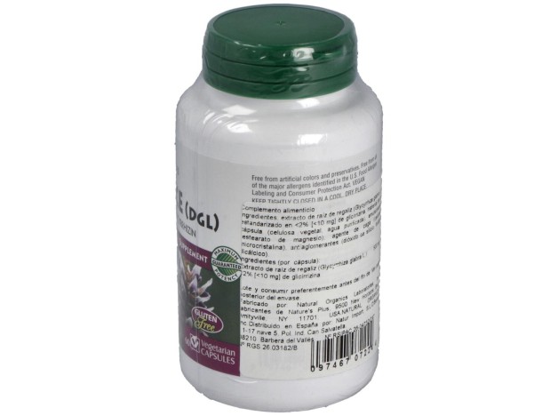 Licorice (Dgl) Regaliz500Mg. 60Cap. Herbal Actives