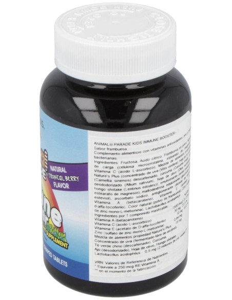 Naturesplus Animal Parade Kids Immune Booster 90Comp