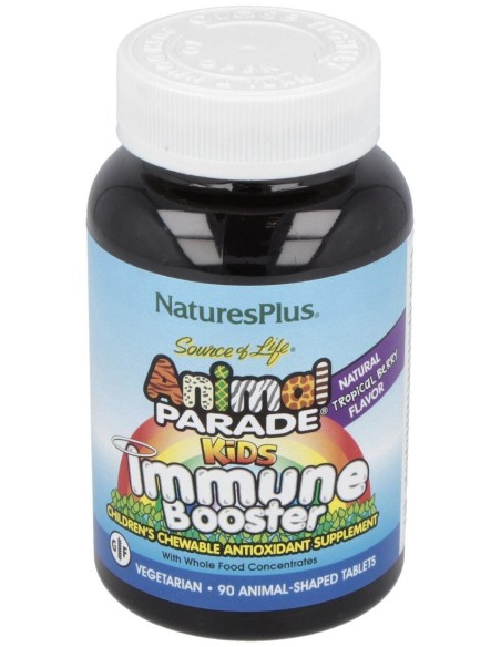Naturesplus Animal Parade Kids Immune Booster 90Comp