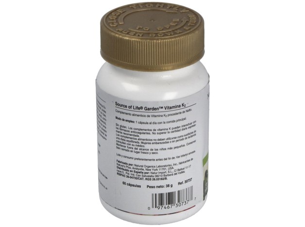 Garden Source Of Life Vitamina K2 60Cap.