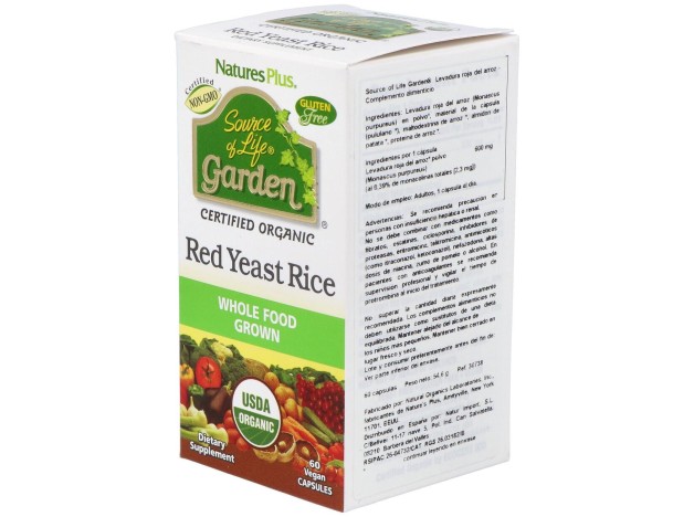 Garden Source Of Life Levadura De Arroz Rojo 60Cap