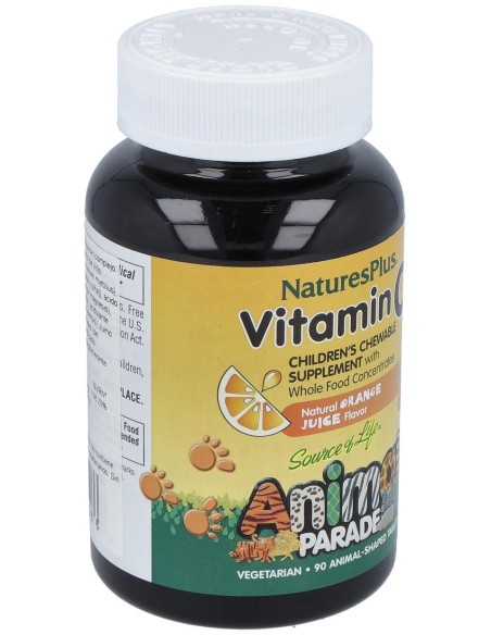 Animal Parade Vit.C 90 Comprimidos Masticables