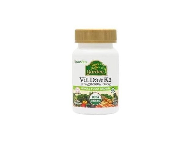 Nature'S Plus Vitamina D3 %26 K2 60Caps