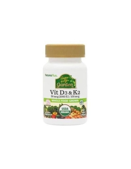 Nature'S Plus Vitamina D3 %26 K2 60Caps