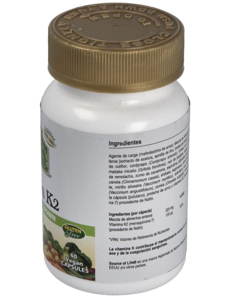 Garden Source Of Life Vitamina K2 60Cap.