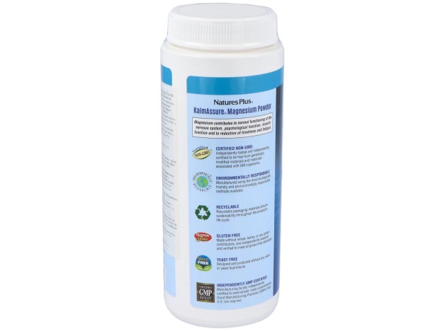 Naturesplus Kalmassure Magnesio Polvo 504G