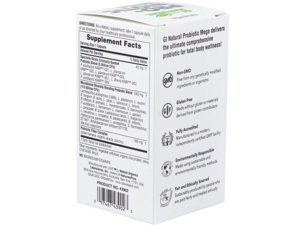 Naturesplus Gi Natural Probiotic Mega 30Caps