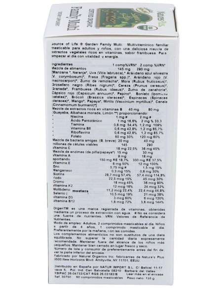 Garden Source Of Life Family Multi 60Comp.Mast.