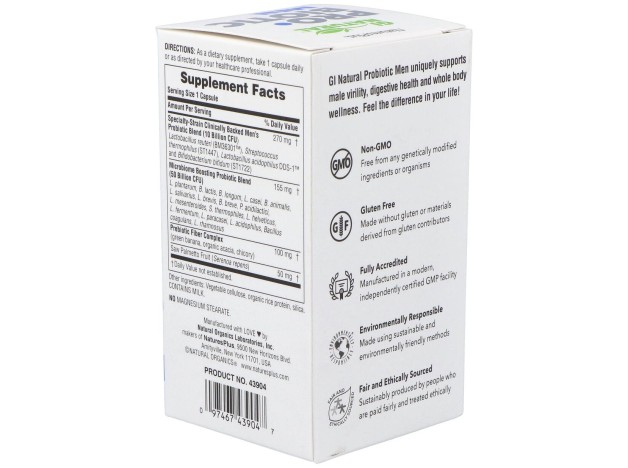 Naturesplus Gi Natural Probiotic Men 30Caps