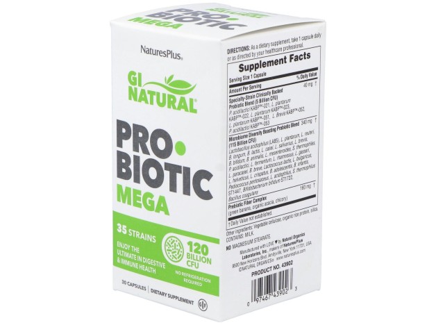 Naturesplus Gi Natural Probiotic Mega 30Caps
