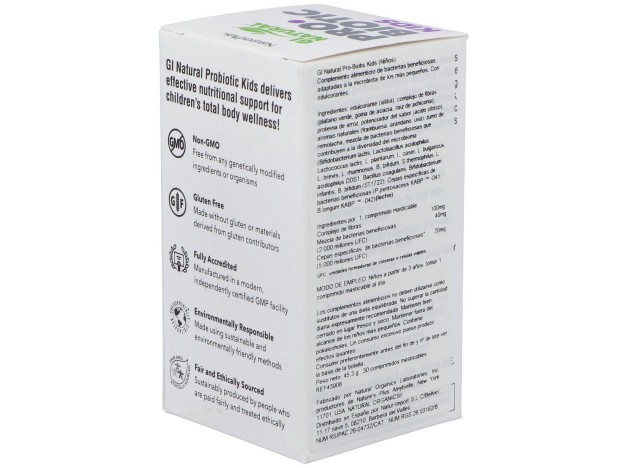 Nature'S Plusgi Natural Pro Biotic Niños 30Comp