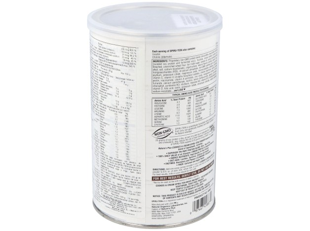 Nature'S Plus Spiru Tein Cookies%26Cream 525G