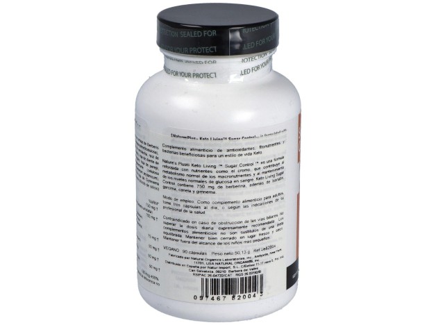 Keto Living Sugar Control 90Cap.
