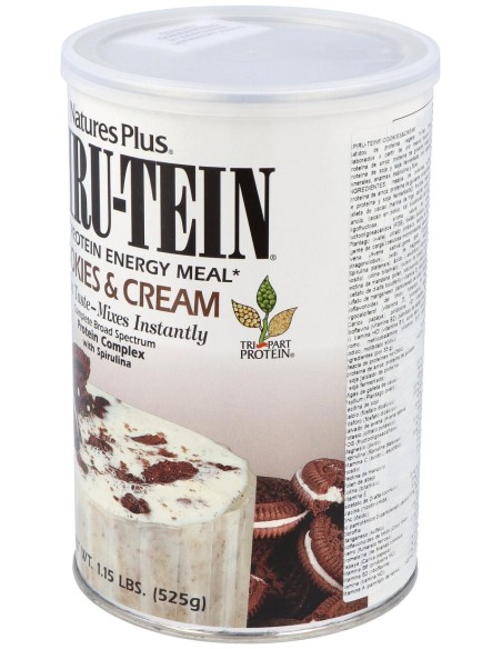 Nature'S Plus Spiru Tein Cookies%26Cream 525G