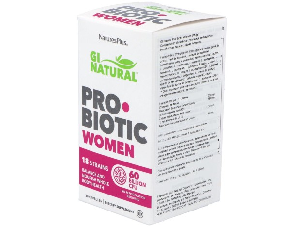 Naturesplus Gi Natural Probiotic Mujer 30Caps