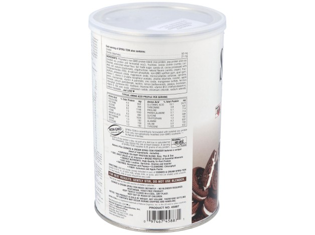 Nature'S Plus Spiru Tein Cookies%26Cream 525G