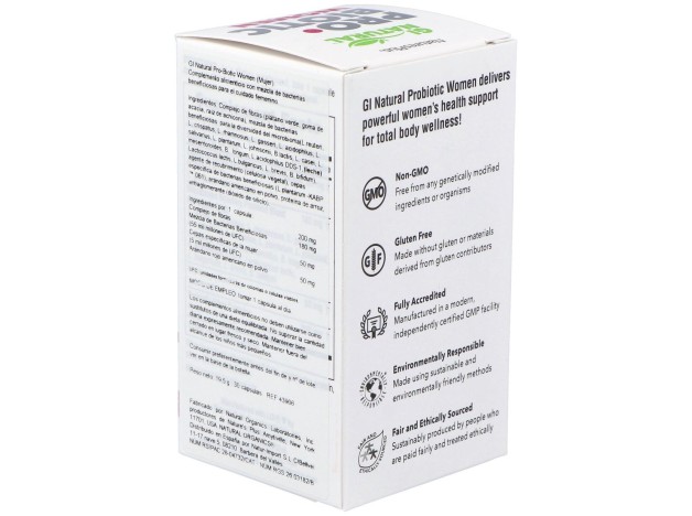 Naturesplus Gi Natural Probiotic Mujer 30Caps