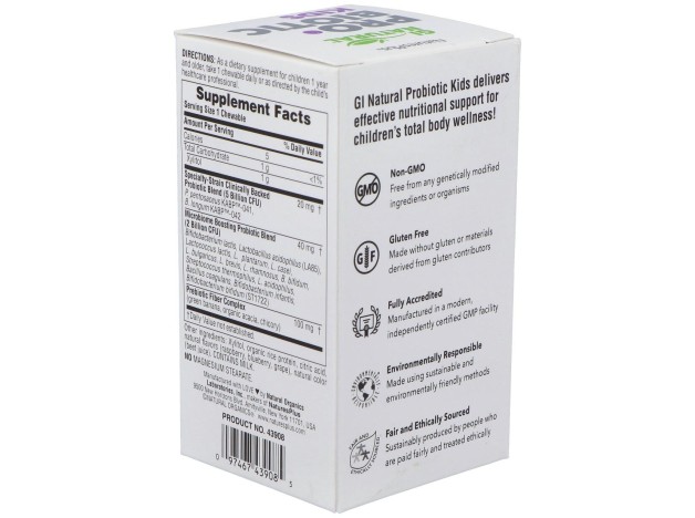 Nature'S Plusgi Natural Pro Biotic Niños 30Comp
