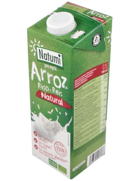 Bebida Vegetal De Arroz 1Lt 6Uds. Bio Sg Vegan S/A