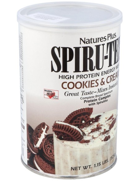 Nature'S Plus Spiru Tein Cookies%26Cream 525G