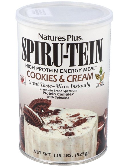 Nature'S Plus Spiru Tein Cookies%26Cream 525G