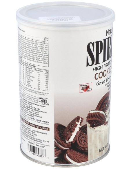 Nature'S Plus Spiru Tein Cookies%26Cream 525G